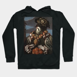 Winter by Style of Giuseppe Arcimboldo Hoodie